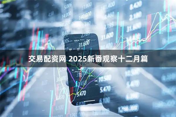 交易配资网 2025新番观察十二月篇