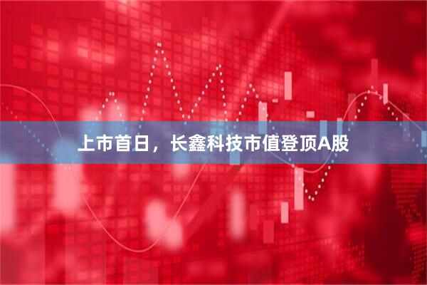 上市首日，长鑫科技市值登顶A股